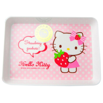 【京东超市】乐扣乐扣 HELLO KITTY 婴幼儿长方形餐盘（粉色）LBB456-KT
