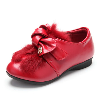 ABC女童鞋秋冬2013新款女童靴子韩版潮单鞋儿童棉