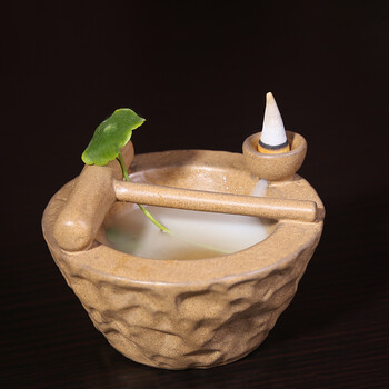 德化商城 圆倒流香香炉 熏香炉倒流香炉 茶道香炉摆件【图片 价格 品牌 报价】-京东商城