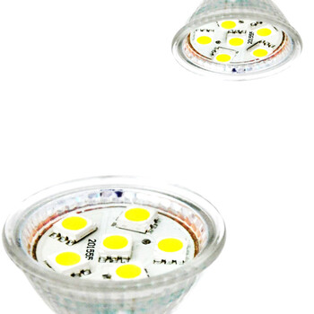 
                                        
                                        BestBenefic栢裔125流明LED射灯MR11玻璃灯杯护眼低压12V交流直流通用 暖光 直径35X高35毫米 12V AC/DC                