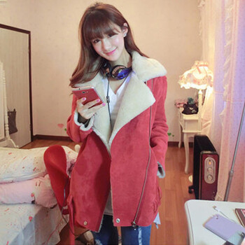 2013秋冬新款少女时代同款外套大衣爆款新款皮衣