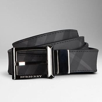 burberry/巴宝莉 2013新品 男士双面用腰带皮带 37896131 黑色 100码