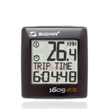 SIGMA西格玛BC1609 自行车码表STS无线码表山地车里程表测速器 无线带踏频