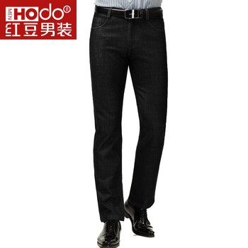 红豆(hodo) 2013秋冬新款 男士加绒加厚保暖直