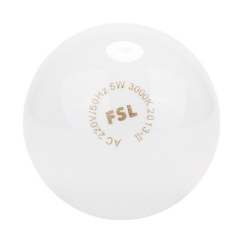 
                                        
                                        佛山照明（FSL）LED灯泡节能球泡大口E27日光色6500K 5W水晶球泡 10支装                