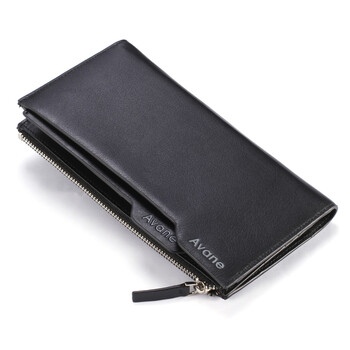 IBM 真皮钱包(南韩软皮材质,黑色,可放9张信用