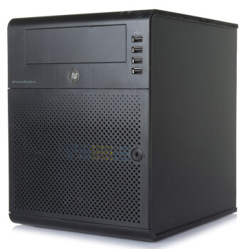 惠普（HP）MicroServer G7微型塔式服务器744900-AA1（N54L 1P 4GB 4盘位 非热插拔 SATA ）150W
