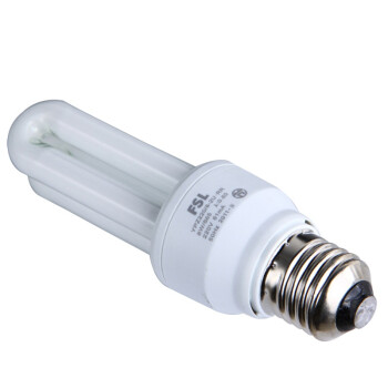 
                                        
                                                                                佛山照明（FSL）节能灯泡灯管大螺口小灯泡日光灯T4-2U-8W-E27白光6500K  4只装                