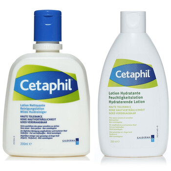 丝塔芙（Cetaphil） 护肤套装（洗面奶200ml+保湿润肤露200ml）