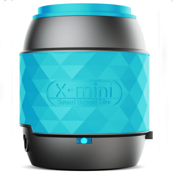 X-mini we Xmini超便携迷你音箱 手机音箱 钥匙扣音箱 支持蓝牙 NFC功能 蓝色
