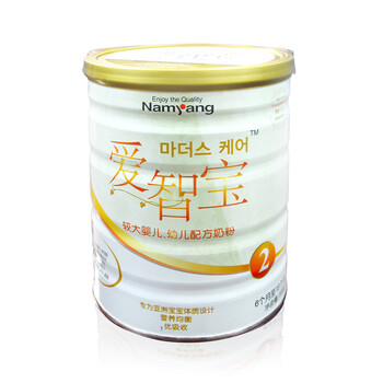 爱智宝2段较大婴儿配方奶粉800g\/克罐装(韩国