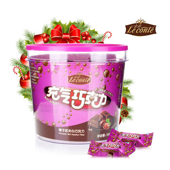 中粮 金帝充气榛子浆夹心巧克力155g*4 ZH928