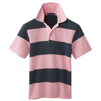 Giordano佐丹奴 Polo 男缤纷横间珠地Polo 01010096 暗红 S