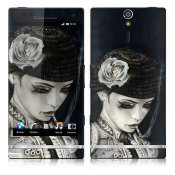IdeaSkin 索尼 LT26i/Xperia S/Xperia Arc HD 皮肤 西班牙女孩二 外壳保护套皮贴膜 BDGC692076