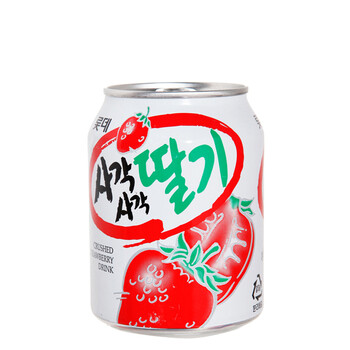 乐天草莓饮料238ml*6