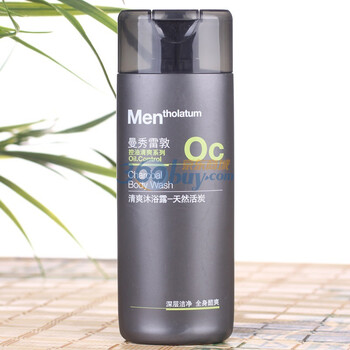 曼秀雷敦男士天然活炭沐浴露200ml