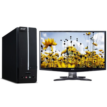 宏碁（Acer）A1601X台式电脑（G630 4G 500G 1G独显 DVD 读卡器 键鼠 Win7）