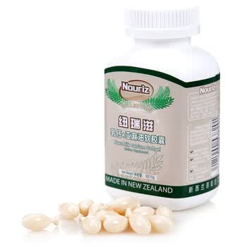 纽瑞滋乳钙+亚麻油软胶囊 90粒
