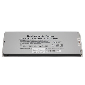 闪辉（Benefly） AP6206 苹果 Apple MacBook 13"A1185/A1181 系列6芯电池 （银色）