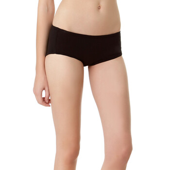 Jockey居可衣 2012春夏新品 女式棉莫代尔平角裤 JJ22221715 001黑色 XL