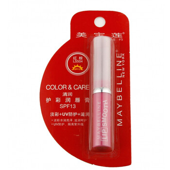 Maybelline美宝莲清润淡彩润唇膏SPF13LS504卡装1.9G