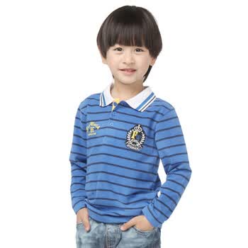 抢 泡芙宝puffykids童装春季新款 儿童t恤 <em>男童横</em>