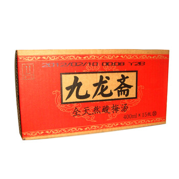 九龙斋酸梅汤400ml*15瓶