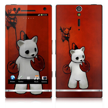IdeaSkin 索尼 LT26i/Xperia S/Xperia Arc HD 皮肤 魔鬼的操控 外壳保护套皮贴膜 BDGC672073