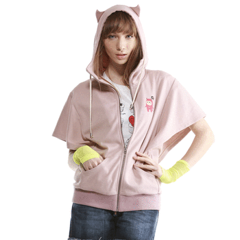 FUN 外套 2012春夏新品时尚休闲女装针织外套FWBE1W30041 FWBE1W30042多色可选 橙红 XL