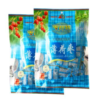 好想你红枣 蜜饯 好想你枣智慧薄荷枣290g精装x2