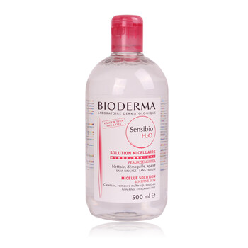 Bioderma贝德玛 舒妍洁肤液 4效合1深层卸妆水粉水 500ML 5571