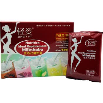 轻姿营养代餐奶昔（巧克力口味）180g*5