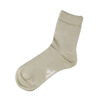 Jockey居可衣 2012春夏新品 男式竹纤维绅士袜 JJ16233129 227卡其色 L
