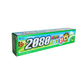 韩国爱敬2080儿童牙膏苹果味