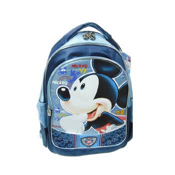 迪士尼/Disney CL-M0420 米奇米妮儿童双肩背包 学生书包 深蓝色