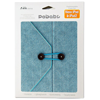 小破孩（POBABY）New ipad/ipad2 商务信封袋 《蓝》适用New ipad/ipad2
