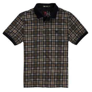 CAMEL/骆驼 2012春夏新款商务休闲衫100%棉料男士短袖T恤 017300 卡其 XXL