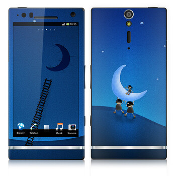 IdeaSkin 索尼 LT26i/Xperia S/Xperia Arc HD 皮肤 他们偷走了月亮 外壳保护套皮贴膜 BDGA750488
