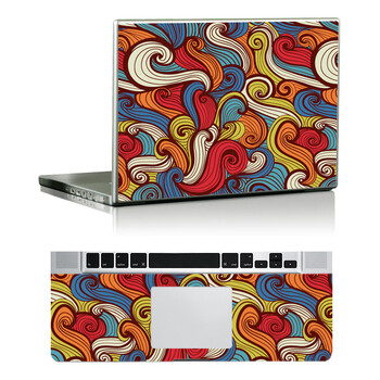 SkinAT 苹果笔记本MacBook底部保护贴膜 3M材料 彩色卷卷 Pro 17