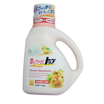 狮王TOP持久香氛柔顺洗衣液(花果香型))1000g