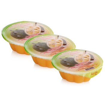 马来西亚Sumaco素玛哥榴莲味椰果果冻410g*3个