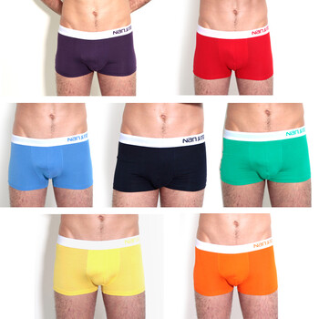 南极人(nanjiren)欢畅星期裤竹纤维平角男士内裤7