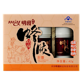 明园蜂业 斯强辅助降糖 0.35g/粒*120粒