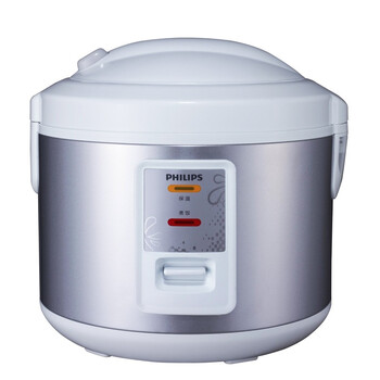 飞利浦（Philips）HD3007/03 5L基本型电饭煲（金属银）