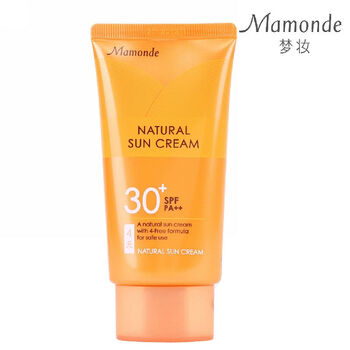 Mamonde梦妆自然清爽防晒霜SPF30+/PA++ 70ml