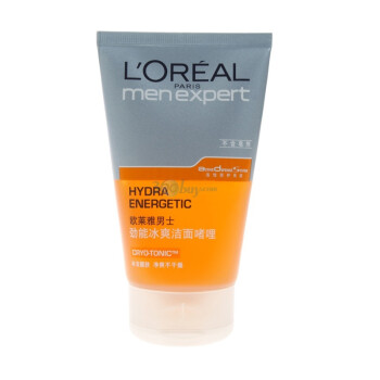 LOREAL PARIS巴黎欧莱雅男士劲能冰爽洁面啫哩 100ml