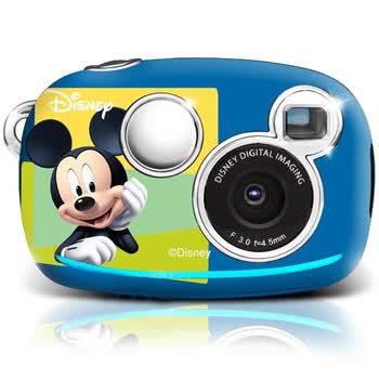 Disney迪士尼新款儿童数码相机早教益智玩具030+米奇黄