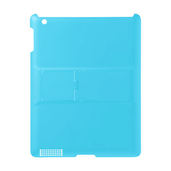 日本SANWA SUPPLY PDA-IPAD38LB 新品3档展架新iPad3背壳 支持键盘输入 缤纷色彩 兼容iPad2 蓝