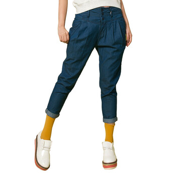 Basic House 百家好 夏装 女式休闲牛仔哈伦裤 HLDP322C 深藏青色/DN 160/64A/26/M