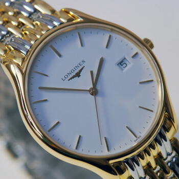 longines 瑞士浪琴表律雅系列石英男表 l4.759.2.12.